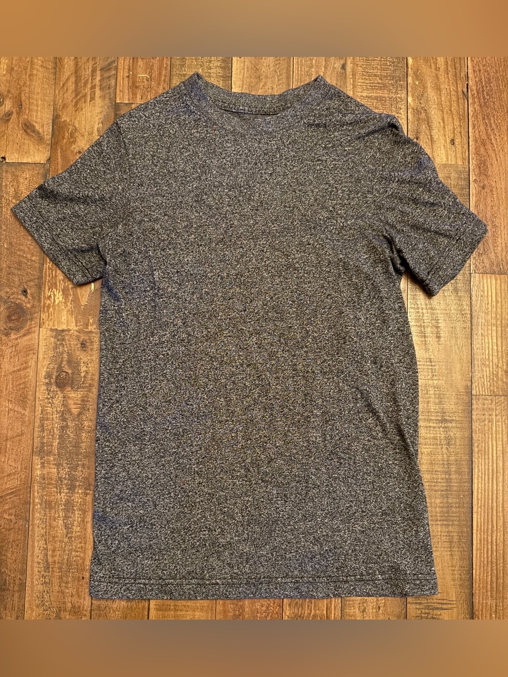 NFL Team Apparel Heather Gray Performance T-Shirt | Youth Small Short Sleeve